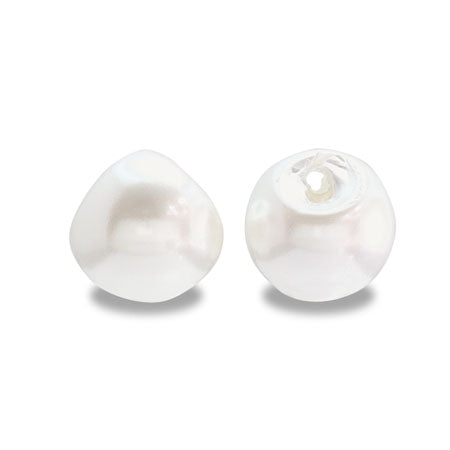 Resin pearl Suzumaru white