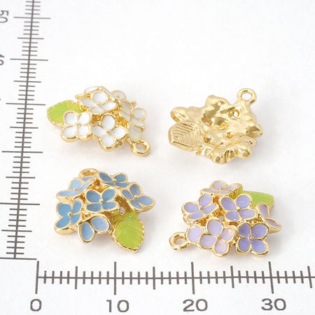 チャーム 紫陽花 ブルー/G