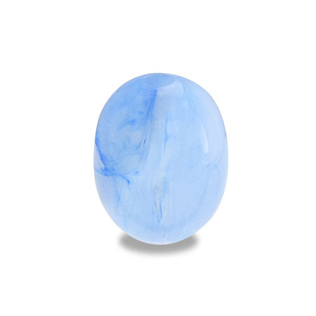 アクリル ドイツ製 ビーンズ トランキルブルーマーブル