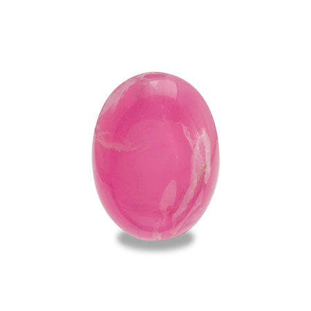 アクリル ドイツ製 ビーンズ ピンクルビーマーブル