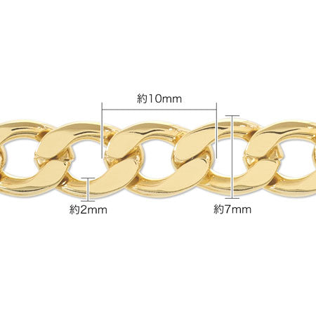 チェーン IR118H ロジウムカラー