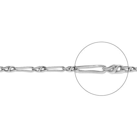 Chain K-402 Rhodium color