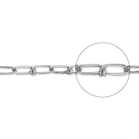 チェーン K-403 ロジウムカラー