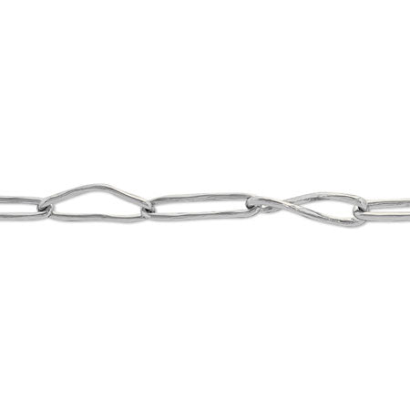 Chain k-404 rhodium color