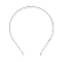 ヘア金具 鉄芯カチューシャ ニッケル