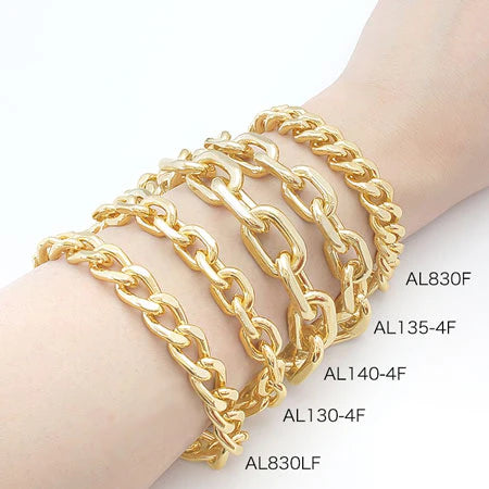 アルミチェーン AL135-4F ガンメタ