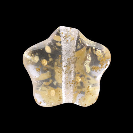 Czech Star Crystal Gold Rain