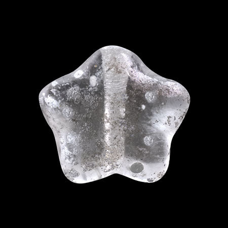 Czech Star Crystal Silver Rain