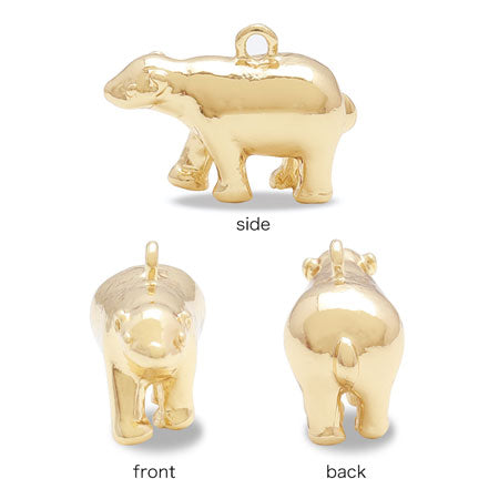 Charm Shirokuma Silver Mecchi