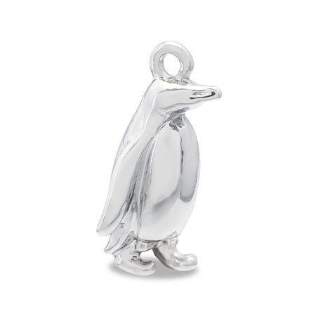 チャーム ペンギン シルバーメッキ