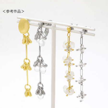 Swing parts petit drop 3 rows gold