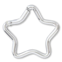 Carabiner star 2 silver