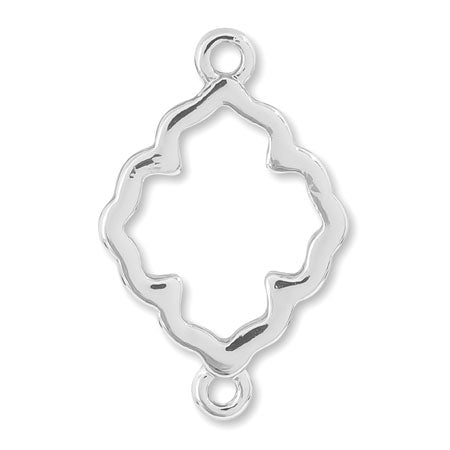 Joint parts Moroccan No.2 Rhodium color