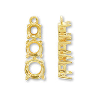 Ishiza Charm #1088 Gold for SS19/24/29