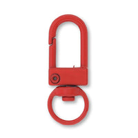 Key chain rotating ring No.3 painted red