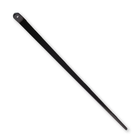 Hair fittings acrylic hairpin 1 hole No.2 black
