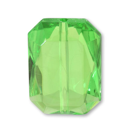 Acrylic Germany Rectangle 4 Lime Green