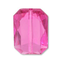 Acrylic Germany Rectangle 4 Fuchsha Pink