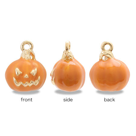 Charm Halloween Pumpkin No.3 Black/RC