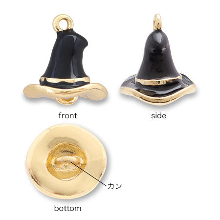 チャーム ハロウィンハット No.2 ブラック/RC