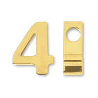 Metal parts number 4 gold