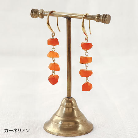 キット 天然石のシャラシャライヤーアクセサリー(KR0803-KR0807)