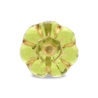 Czech Flower 5 Olive/G