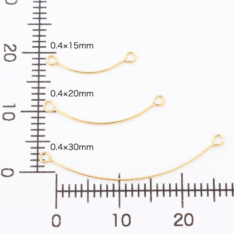 ジョイントワイヤー カーブ ロジウムカラー