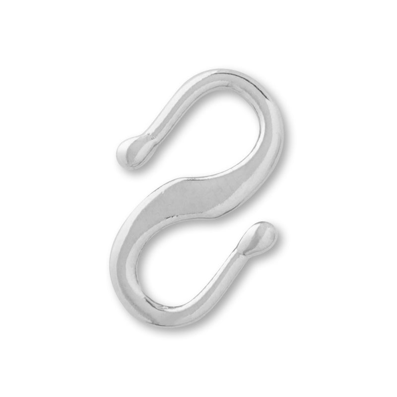 デザイン留め金具 フック No.4 ロジウムカラー