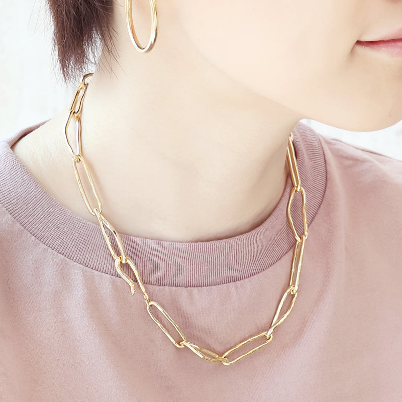 Design clasp hook No.5 rhodium color