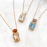 Kit Crystal Paffume necklace (KR0828-KR0830)