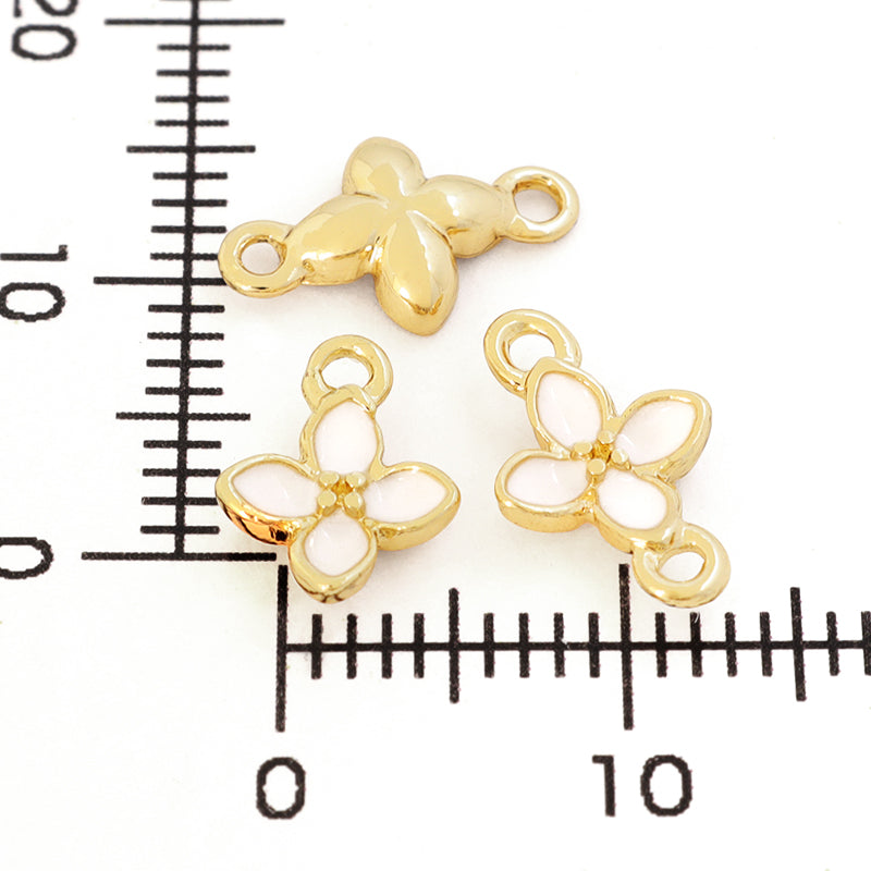 Charm Ginmokusei No1 2 rings White/G