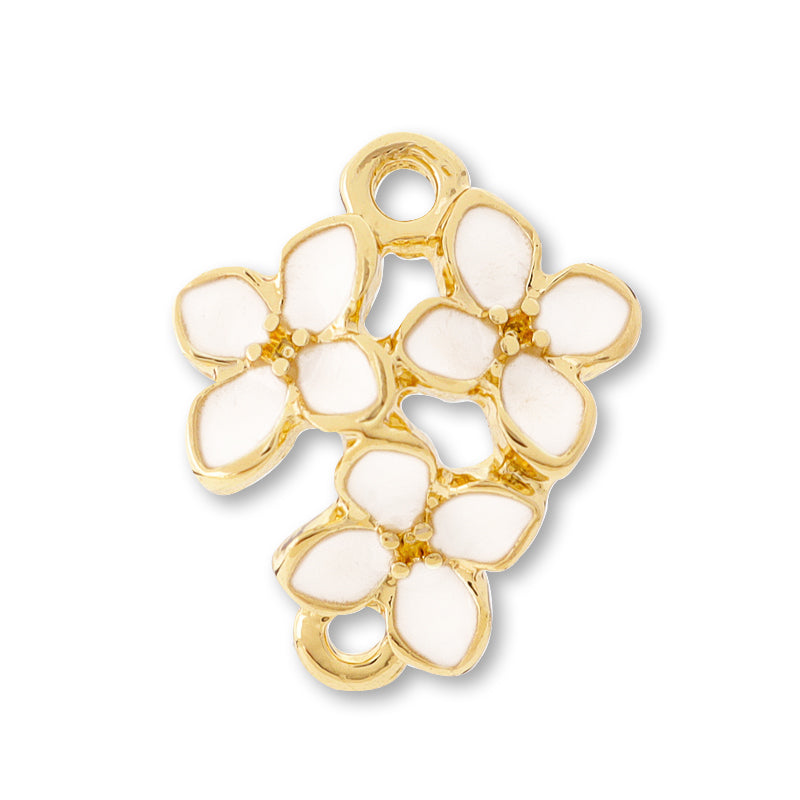 Charm Ginmokusei No2 2 rings White/G