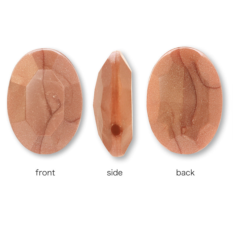 アクリル ドイツ製 オーバル 無穴 カッパー