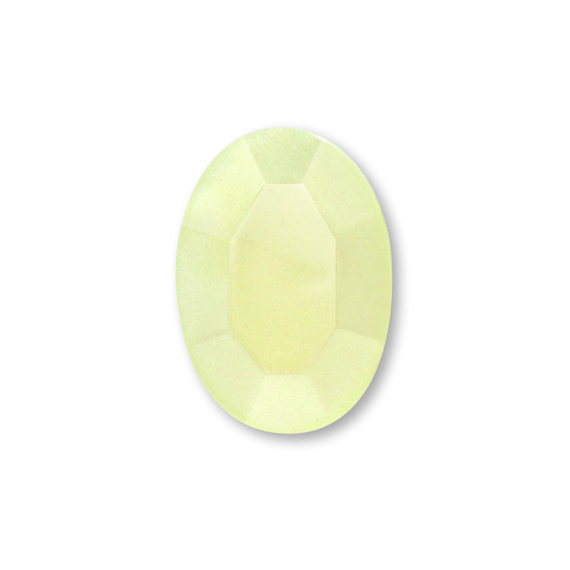 アクリル ドイツ製 オーバル 無穴 スノーライム