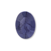 Acrylic Made in Germany Oval No Holes Chic Navy