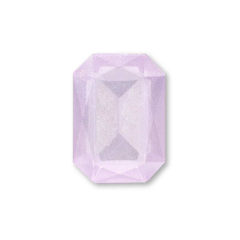 Acrylic German octagong, an unanged glitterra.