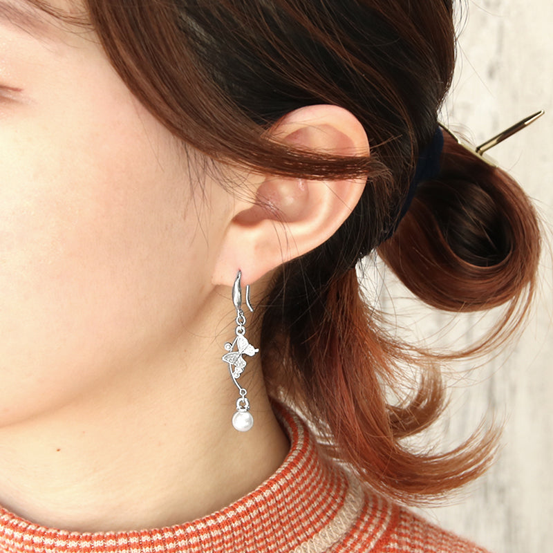 ジョイントワイヤー カーブパール付 ホワイト/RC