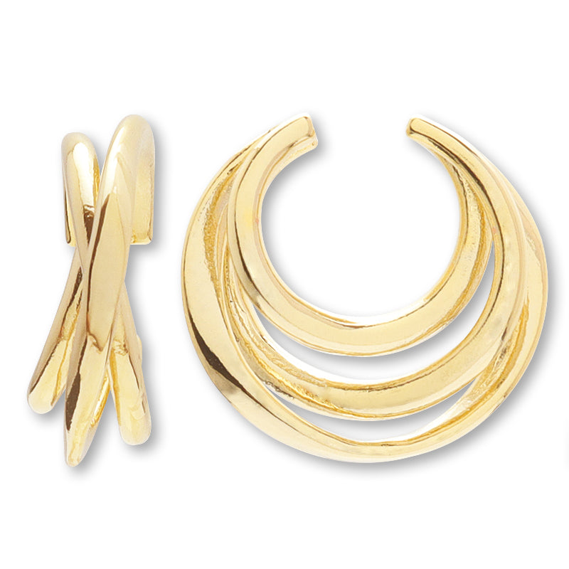 Ear cuff transformation 11 gold