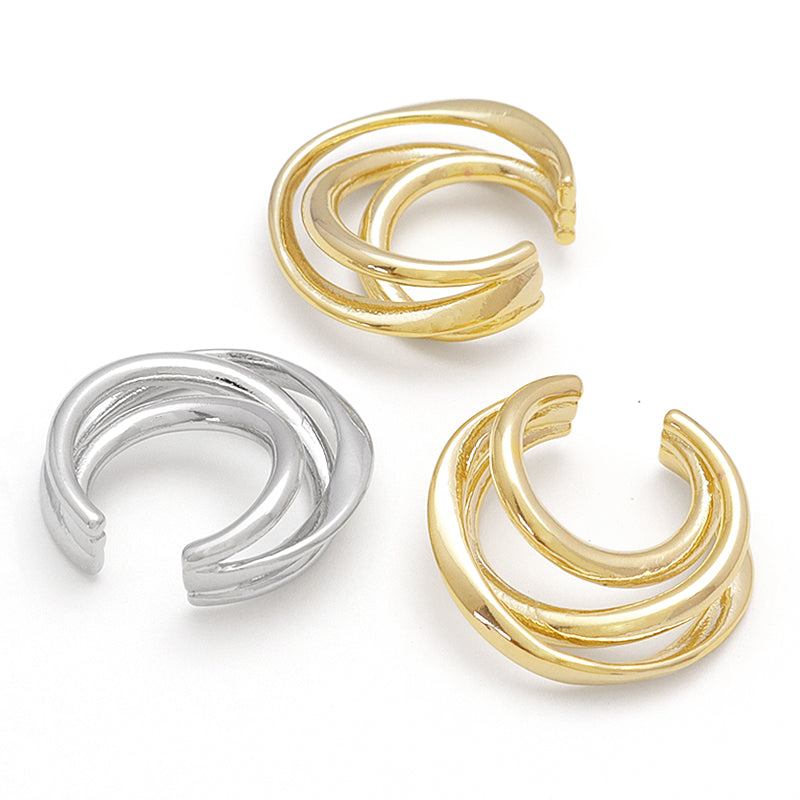 イヤーカフ 変形11 ゴールド