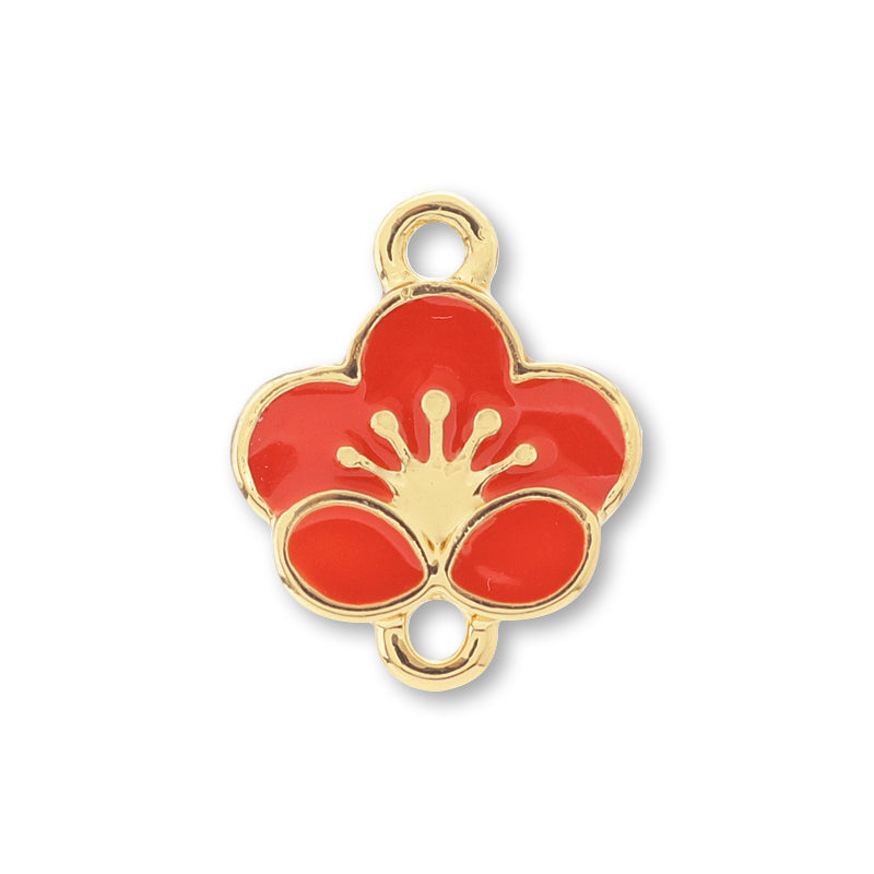 Charm Japanese -style plum 2 Kan Red/G