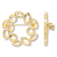 Broach empty frame lease#1088 SS29/#4228 8 × 4 ・ 10 × 5 gold