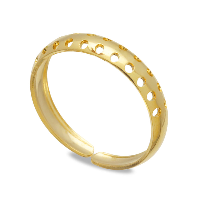 Shower Ring No.1 Gold