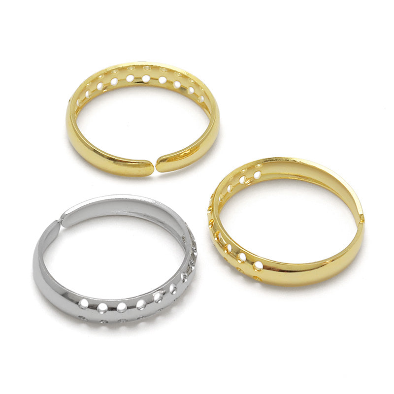 Shower Ring No.1 Rhodium Color
