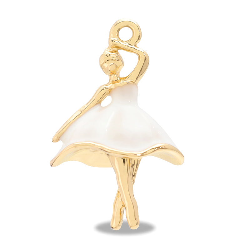 Charm Ballerina White/G