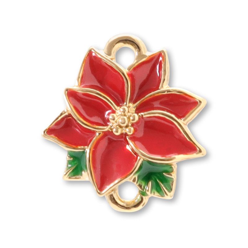 Charm Poinsettia No.2 2 Can Red/G