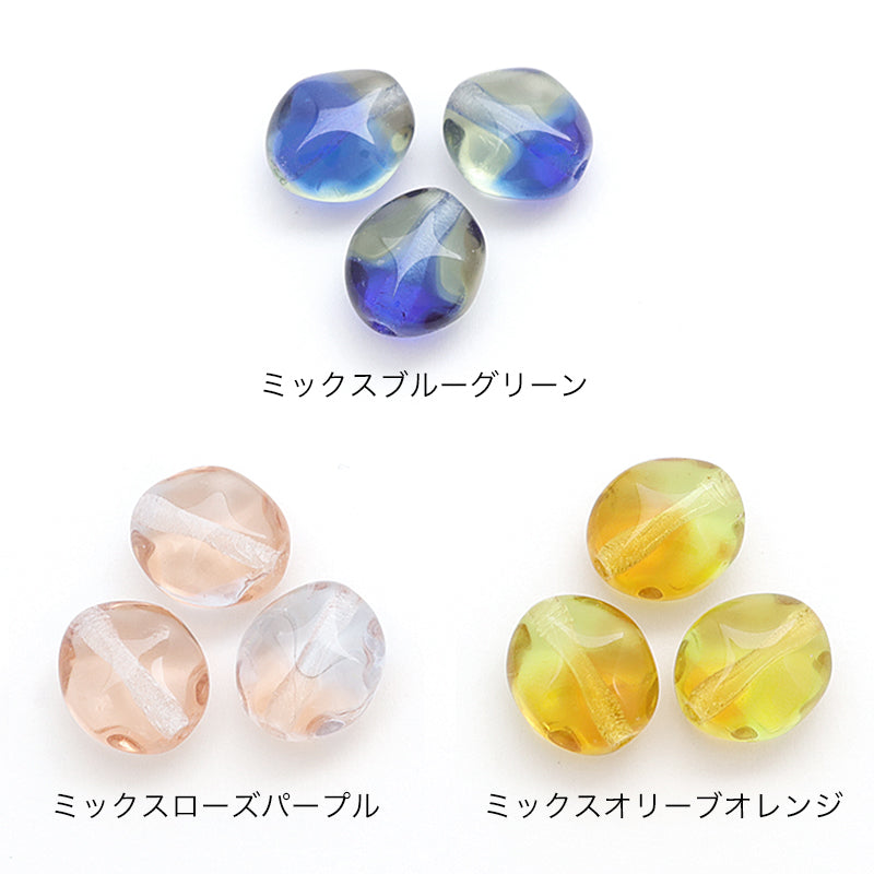 チェコ クロス ミックスオリーブオレンジ