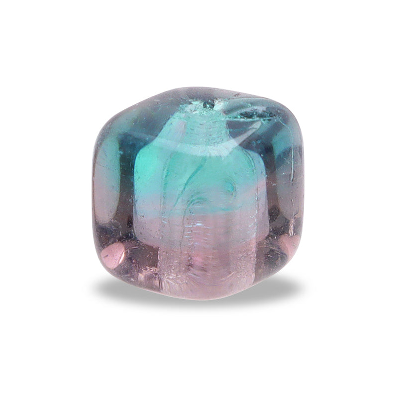 Czech cube mix emerald purple