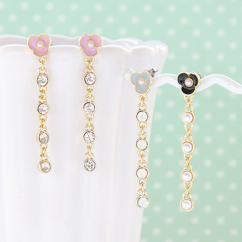 Charm Flower Bridal Veil Epo Black/G
