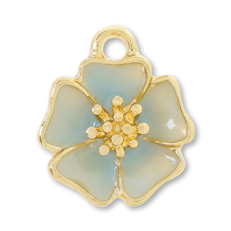 Charm Flower Rosa Epo Mint Green/G